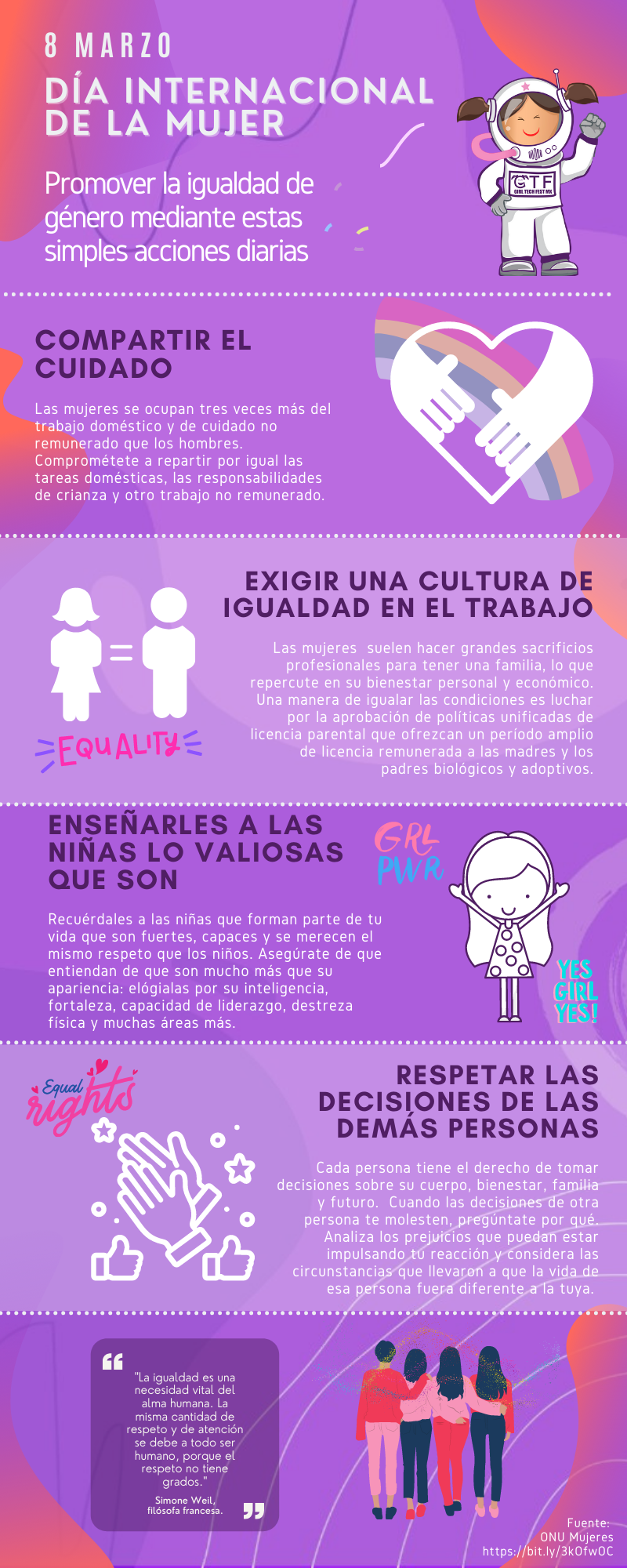 Acciones Diarias Para Promover La Igualdad De Género Girl Tech Fest México 4825